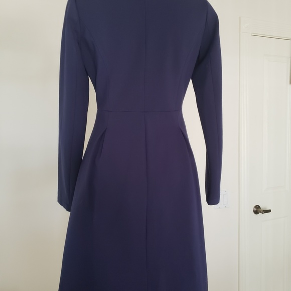 NWT JULIE BROWN NAVY PEACOAT SIZE PETITE - Picture 4 of 8